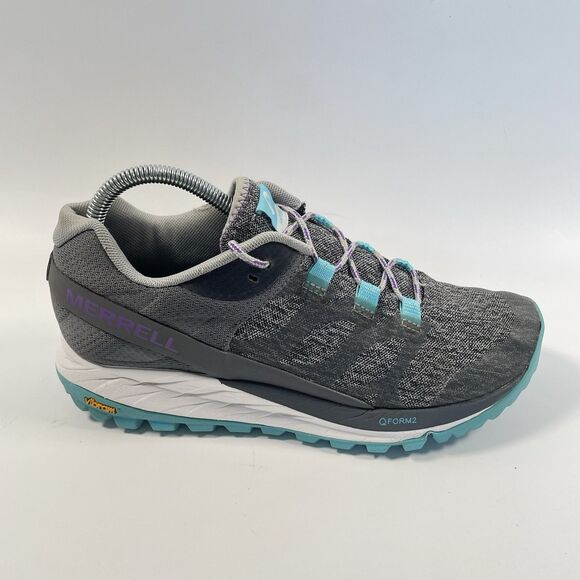 Merrell Antora J066126 Women’s Gray Trail Running Shoes Sneakers Size 9 - Picture 1 of 13